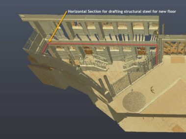 Scanning for structural steel design
