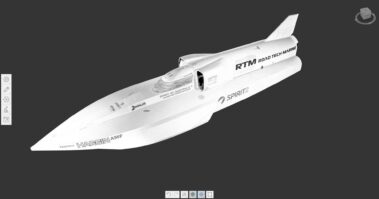 Spirit of Australia 2 World Water Speed Record Contender