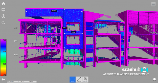 laser-scanning-building-cladding-facades-for-measurement